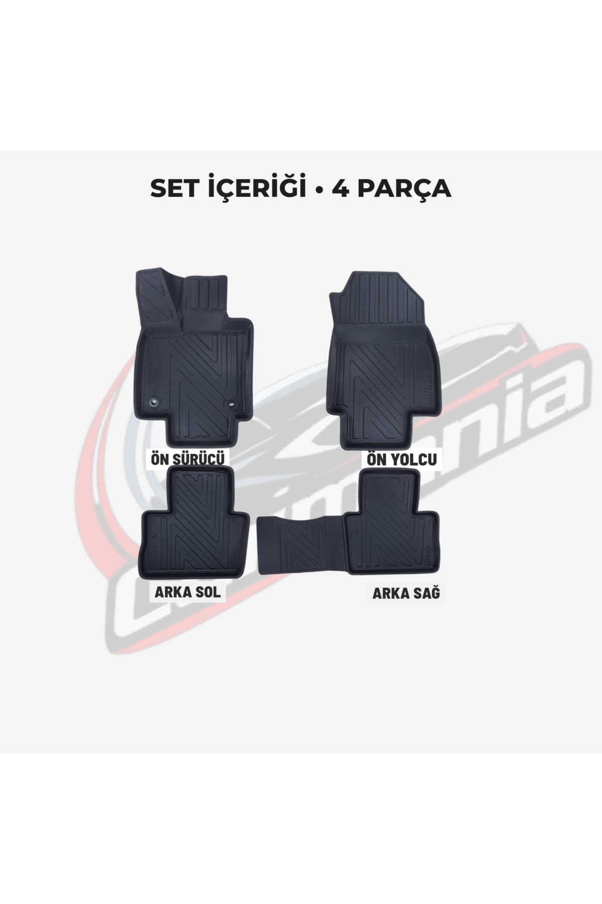 CarMania Suzuki Across 4D Premium Havuzlu Paspas 2020 ve Sonrası Uyumlu