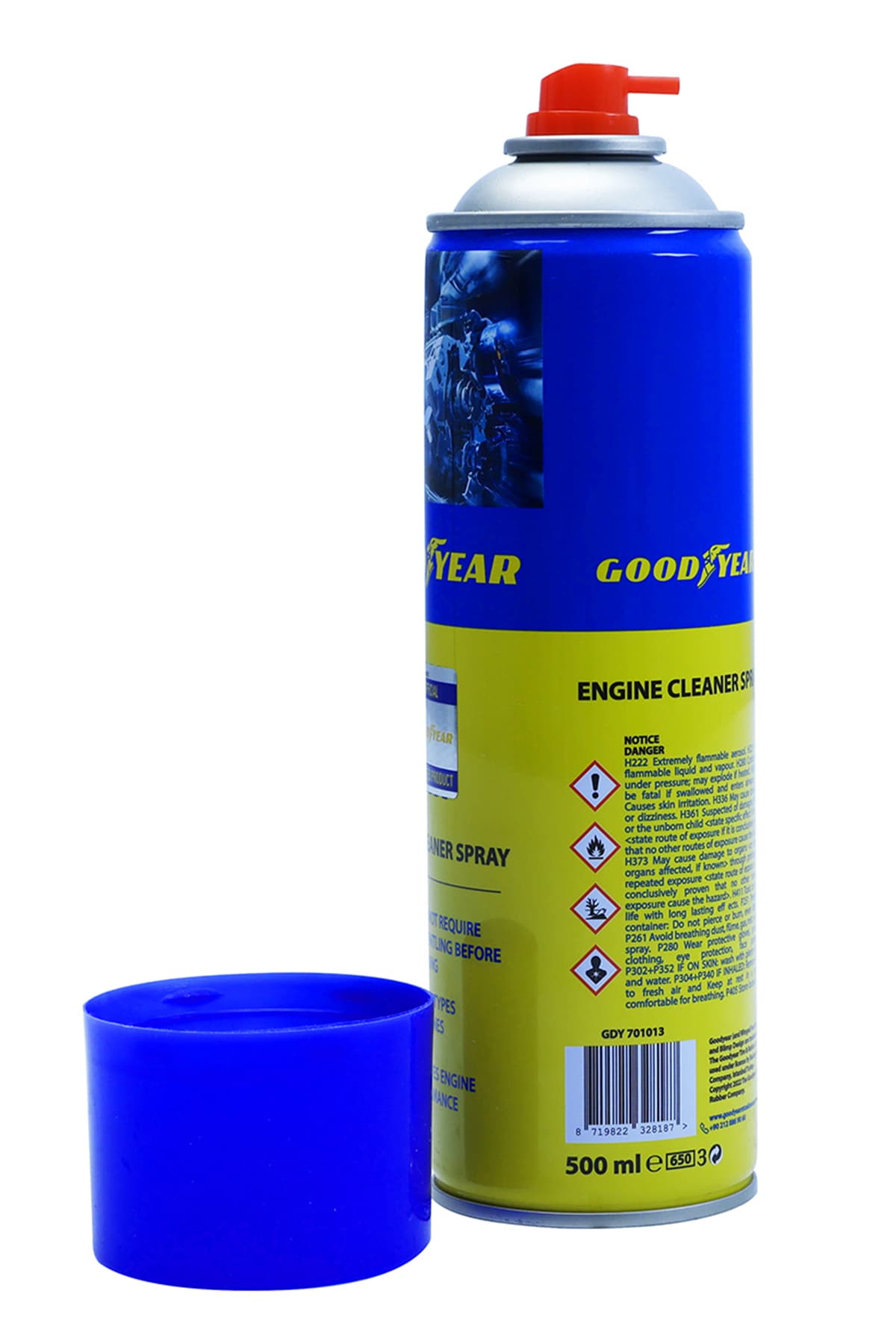Goodyear MOTOR TEMİZLEME SPREYİ 500 ML