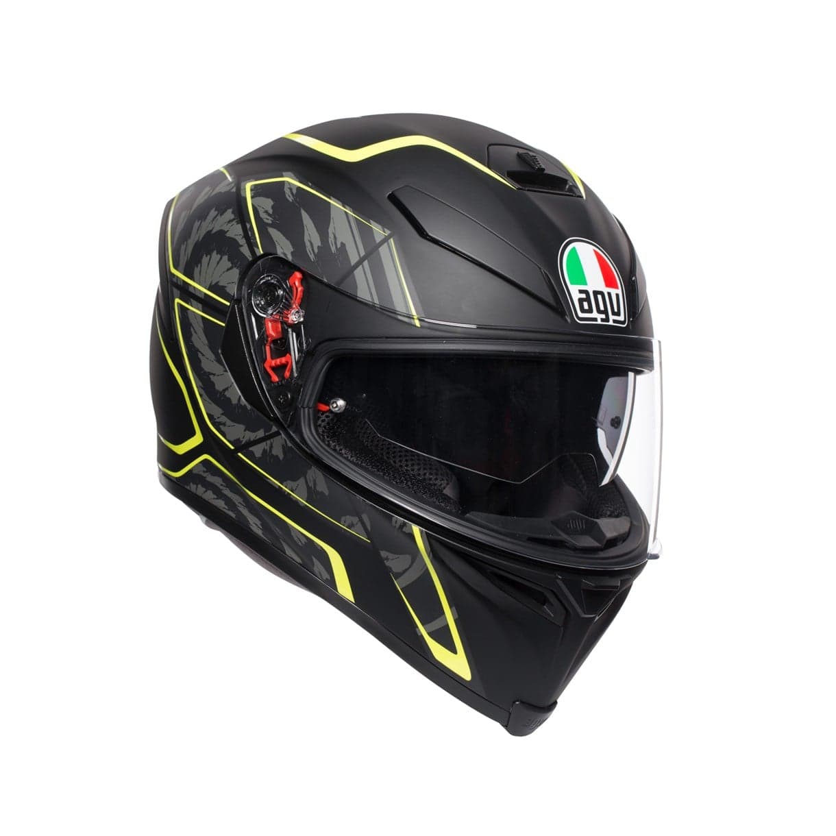 Agv Agv K5 S Multi PLK Tornado Siyah Sarı Kapalı Kask