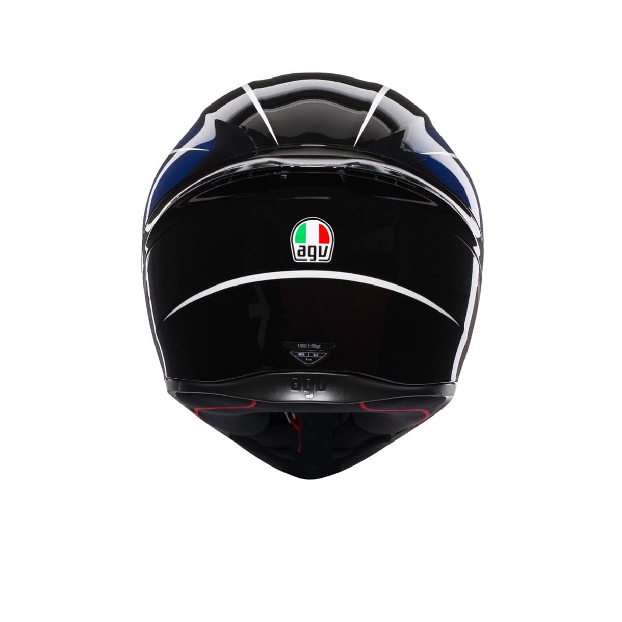 Agv Agv K1 Multi Qualify Black Blue Kapalı Kask