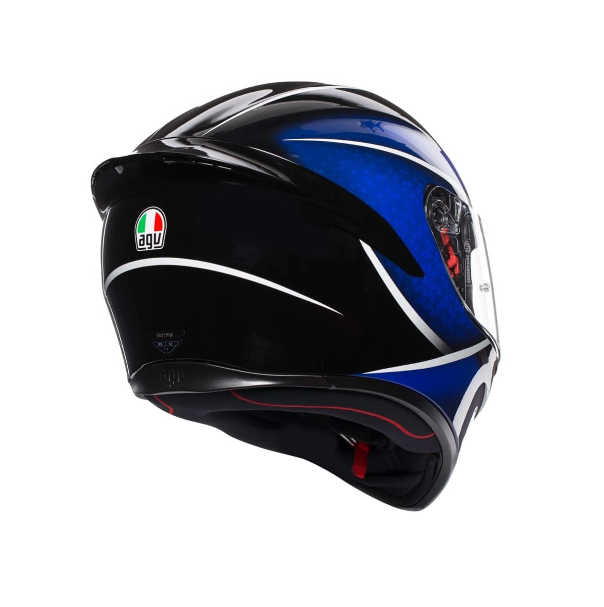 Agv Agv K1 Multi Qualify Black Blue Kapalı Kask