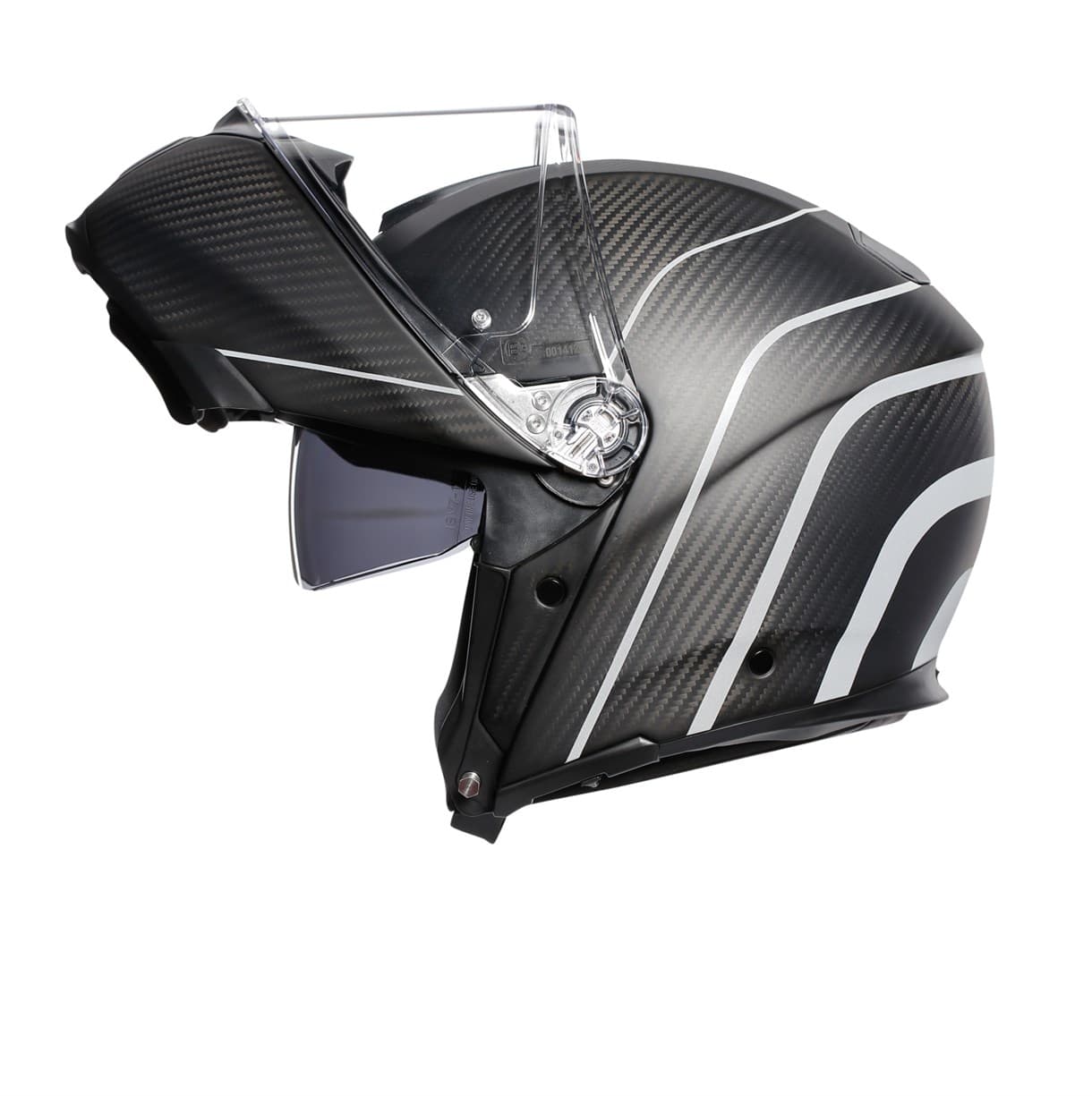 Agv Agv Sportmodular Multi PLK Refractive Silver Çene Açılır Kask
