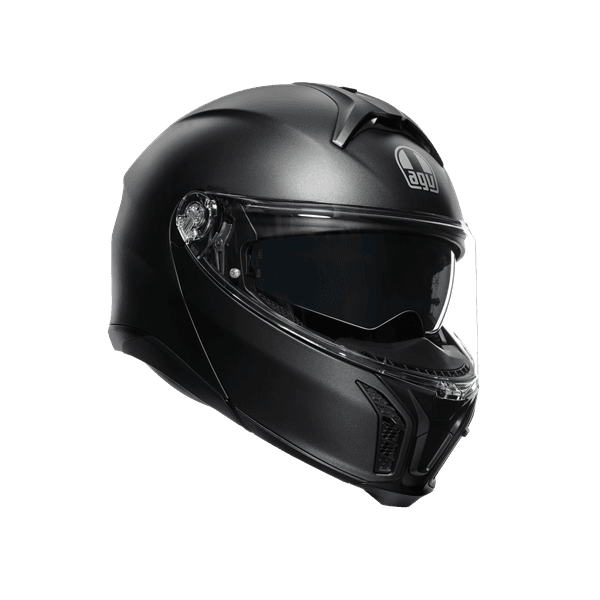 Agv Agv Tourmodular Solid PLK Matt Black Çene Açılır Kask