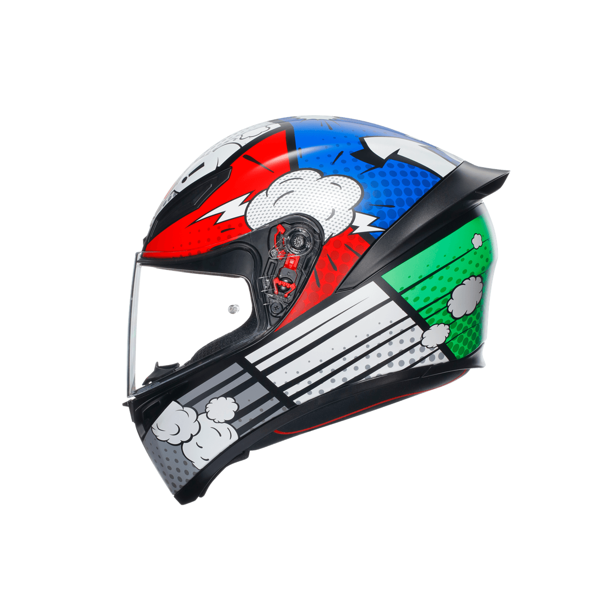 Agv Agv K1 S Bang Matt Blue Kapalı Kask