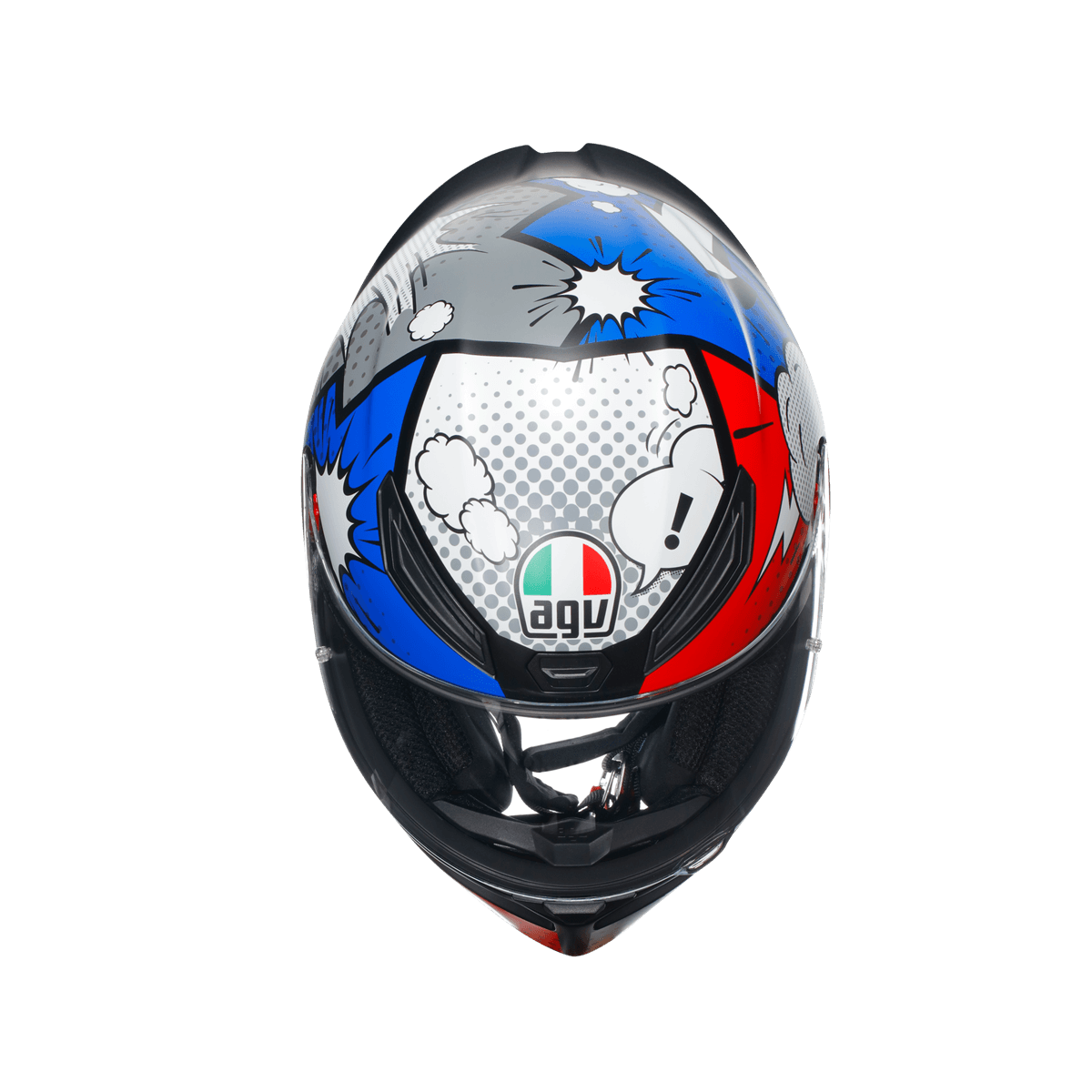 Agv Agv K1 S Bang Matt Blue Kapalı Kask