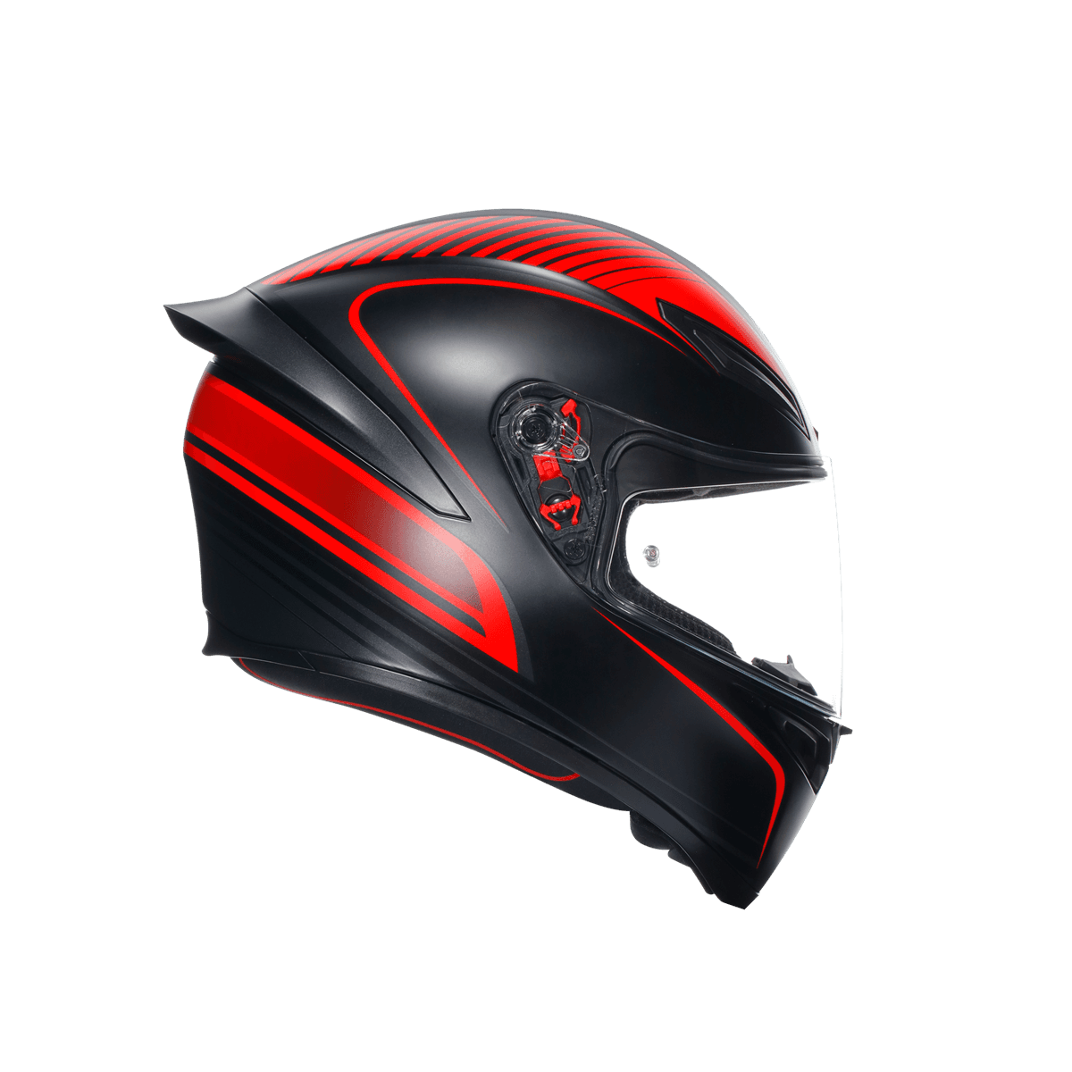 Agv Agv K1 S Warmup Matt Black Red Kapalı Kask
