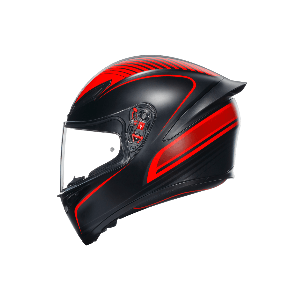 Agv Agv K1 S Warmup Matt Black Red Kapalı Kask