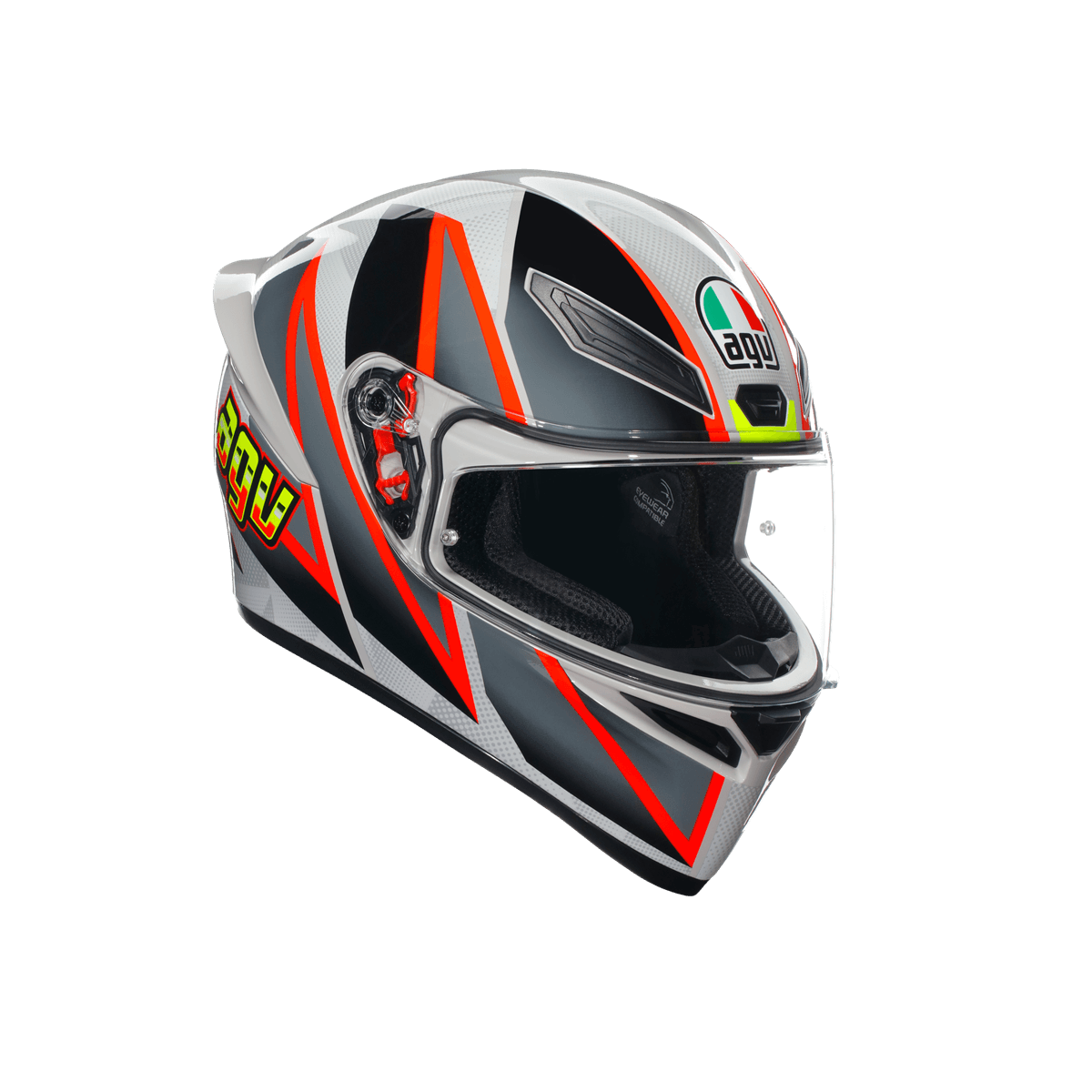 Agv Agv K1 S Blipper Grey Red Kapalı Kask