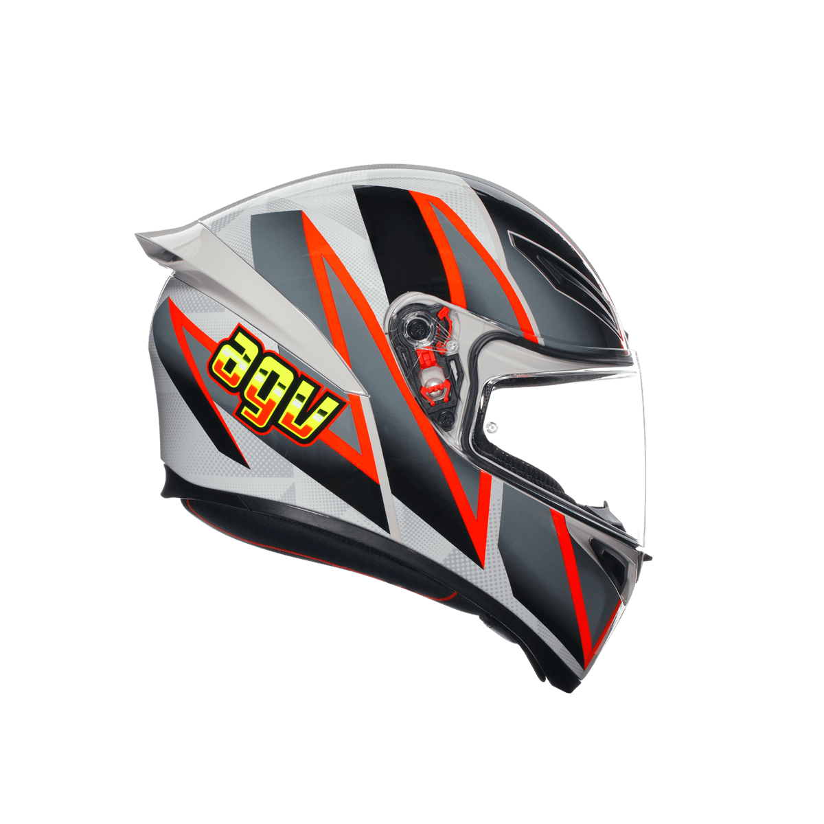 Agv Agv K1 S Blipper Grey Red Kapalı Kask