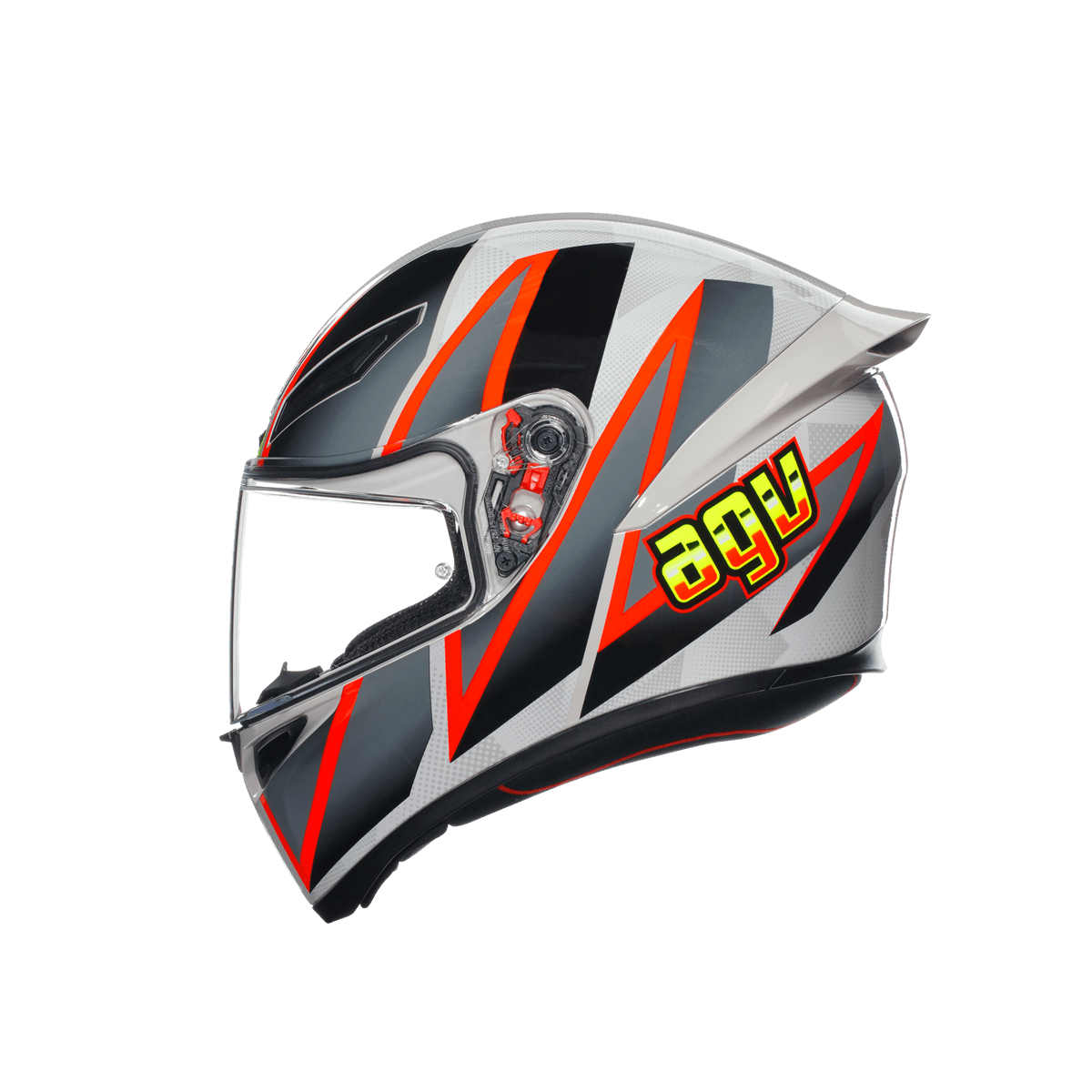 Agv Agv K1 S Blipper Grey Red Kapalı Kask