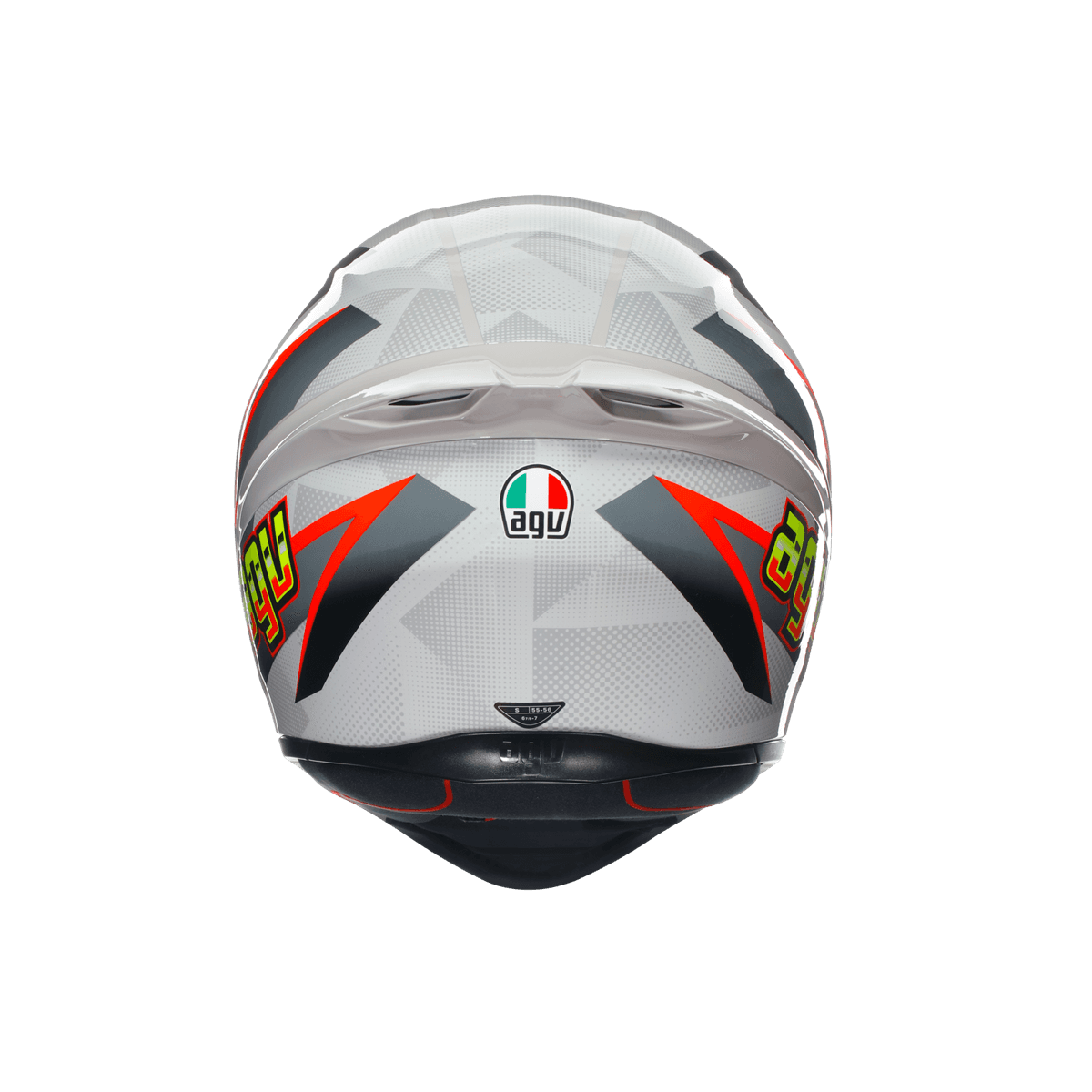 Agv Agv K1 S Blipper Grey Red Kapalı Kask