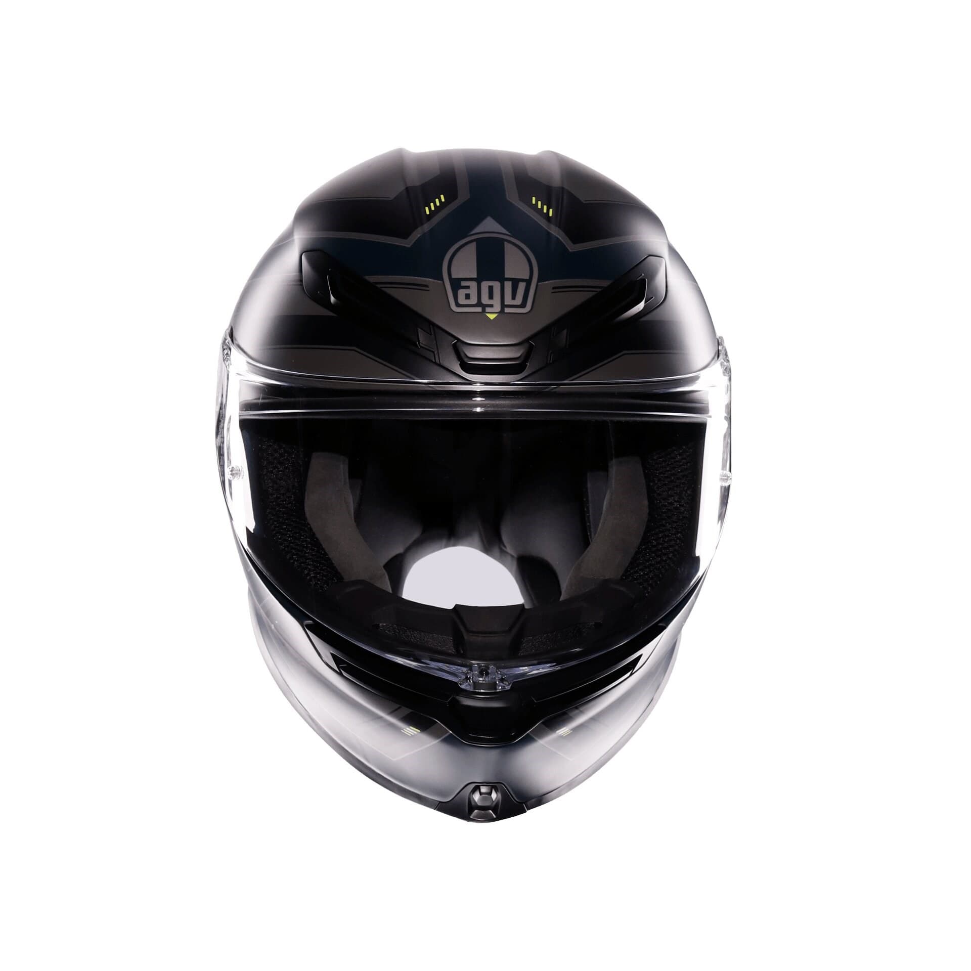 Agv Agv K6 S Mplk Enhance Matt Grey Yellow Fluo Kapalı Kask