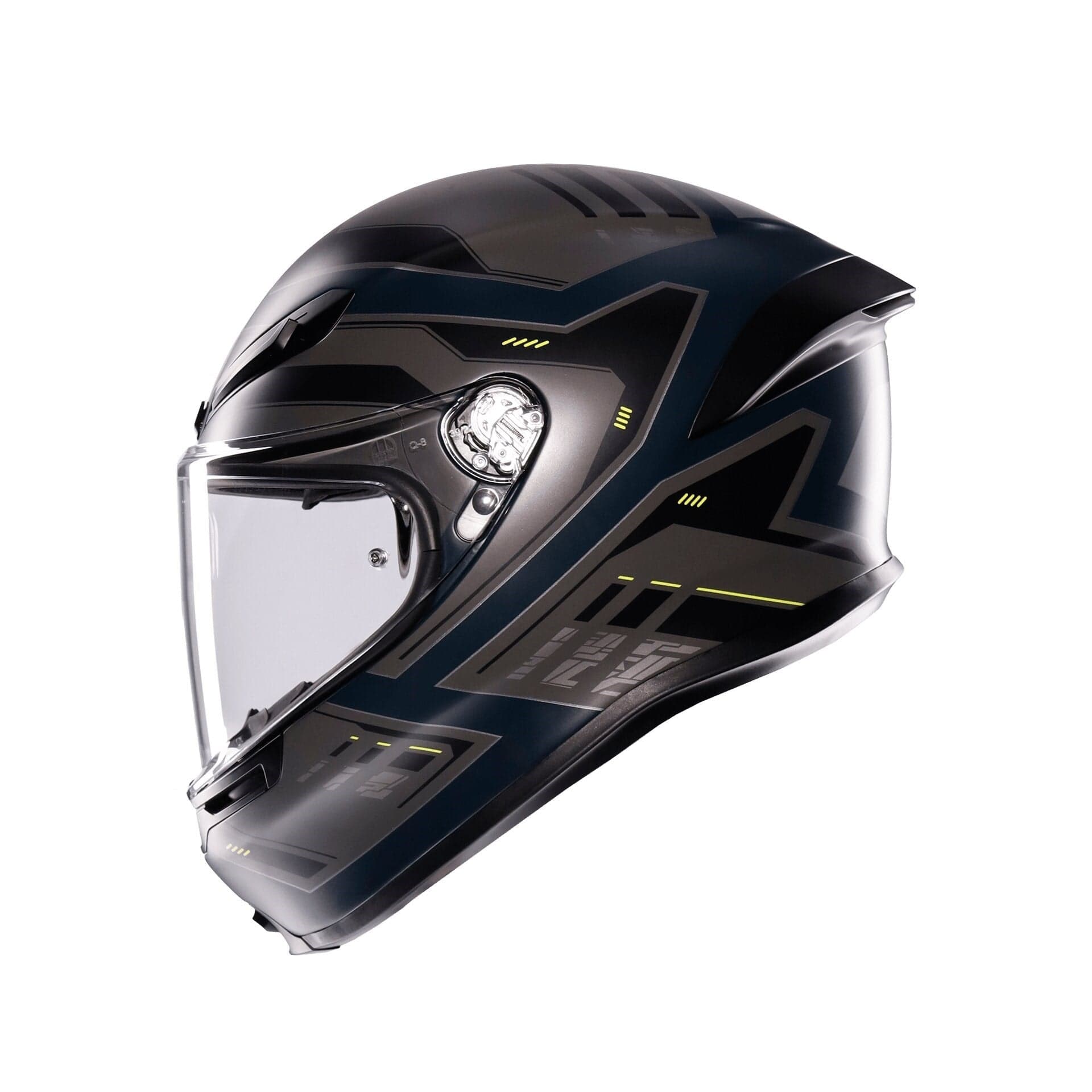 Agv Agv K6 S Mplk Enhance Matt Grey Yellow Fluo Kapalı Kask