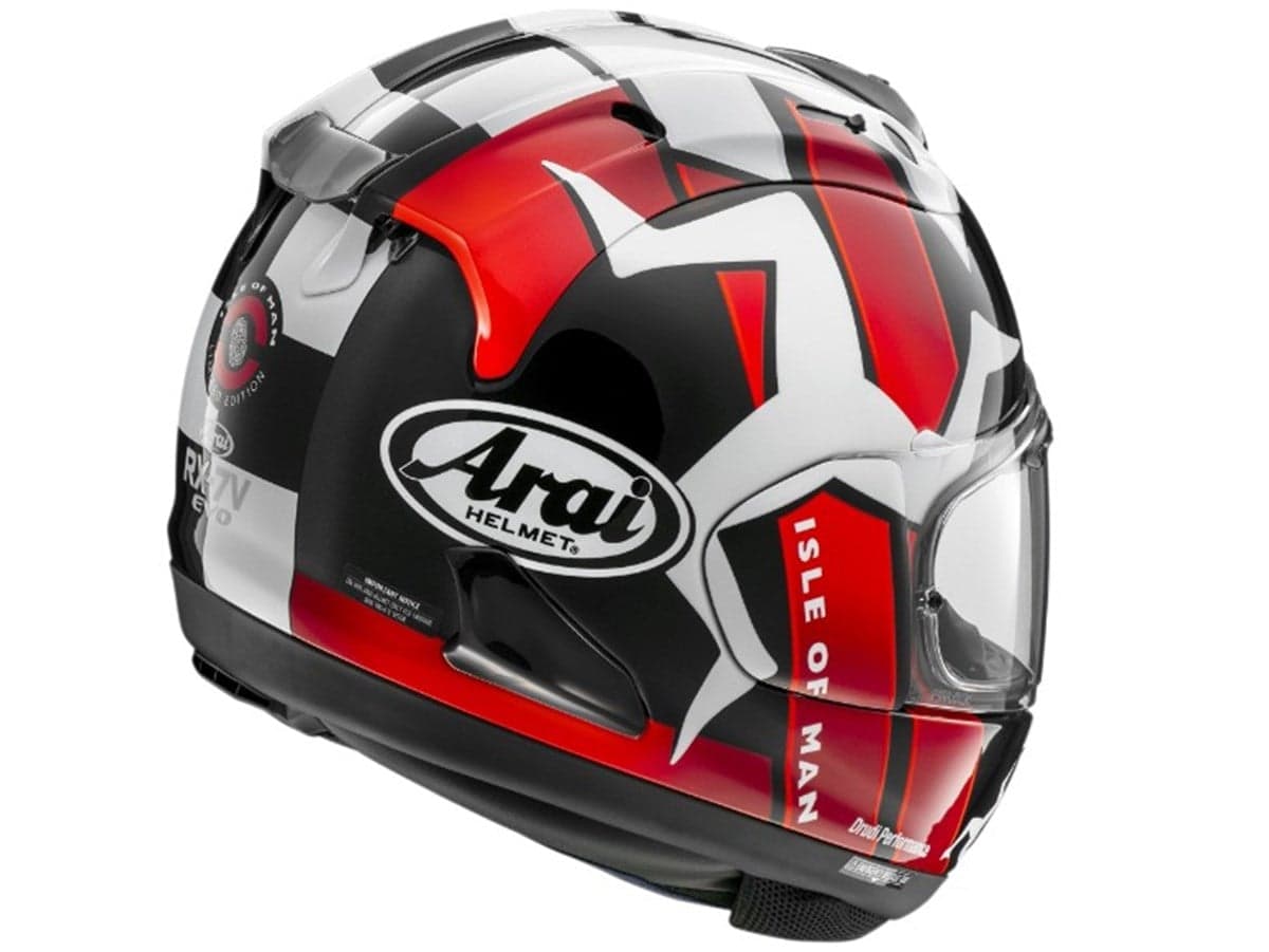 Arai Arai RX-7 Evo TT Isle Of Man 2022 Kapalı Kask
