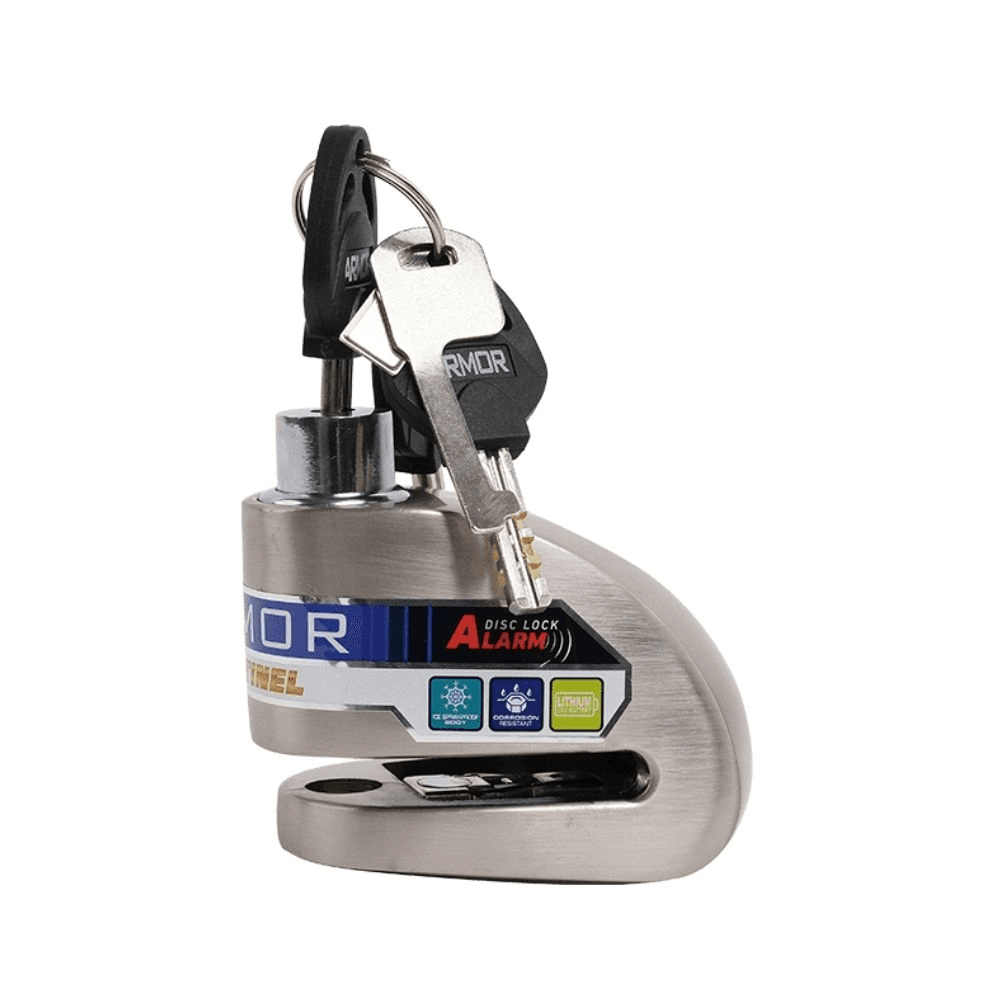 Armor Armor 6mm Güvenlik Sertifikalı Alarmli Disk Kilidi