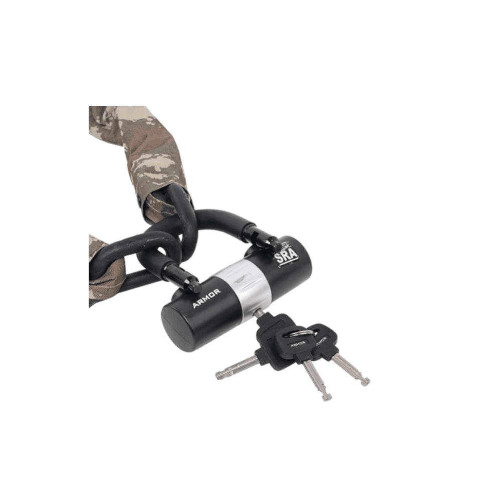 Armor Armor Military Serisi Dövme Çelik Zincir Kilit (10mm*1.8 mt)