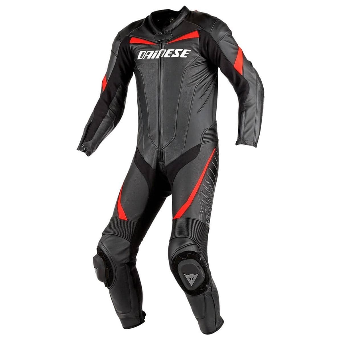 Dainese Dainese Racing Black Red Tek Parça Deri Tulum