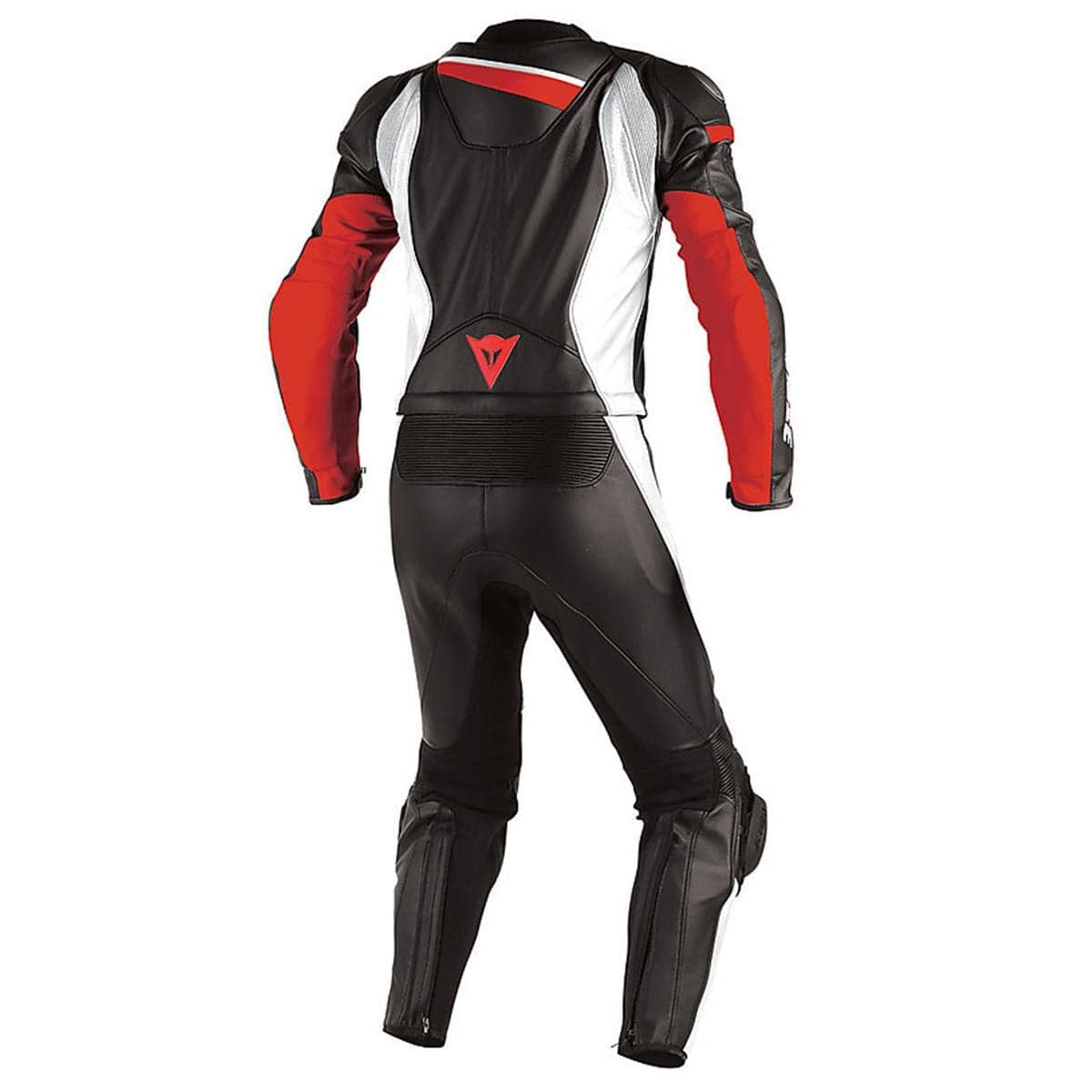 Dainese Dainese Veloster Black White Red Tek Parça Deri Tulum