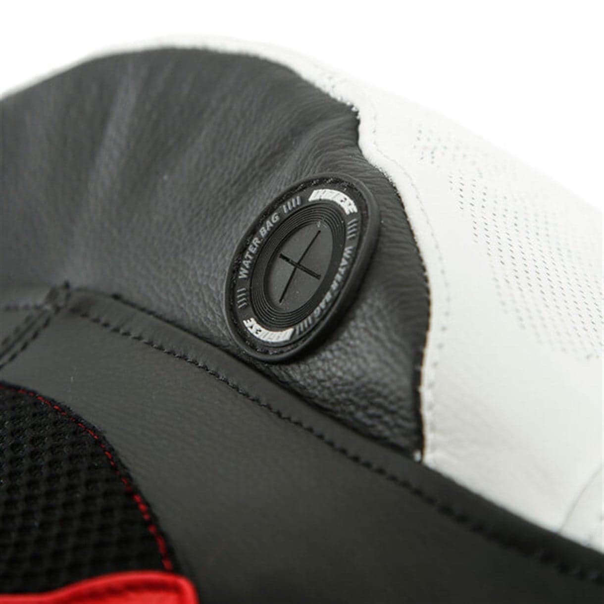 Dainese Dainese Assen 2 White Lava Red Black Tek Parça Delikli Deri Tulum