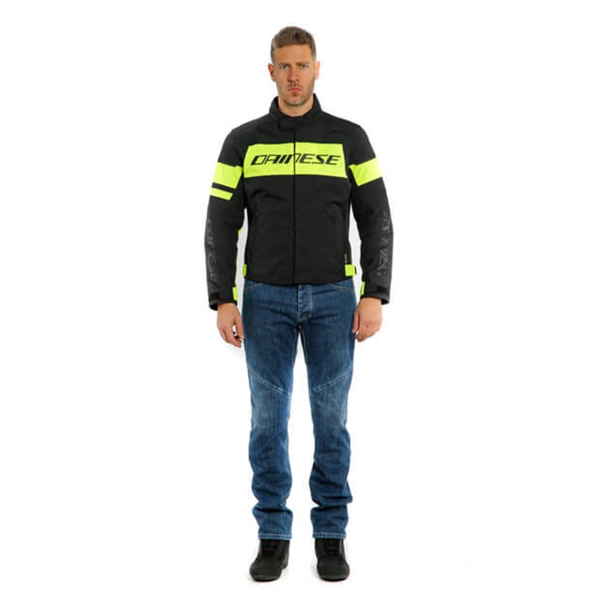 Dainese Dainese Saetta Black Fluo Yellow  D-Dry Mont