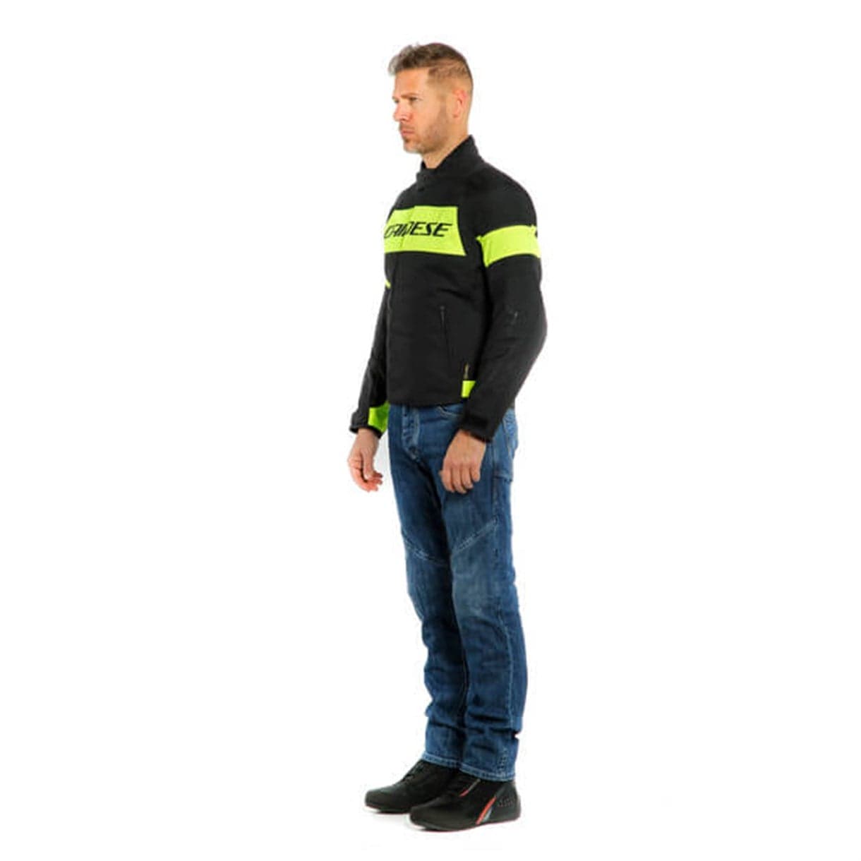 Dainese Dainese Saetta Black Fluo Yellow  D-Dry Mont