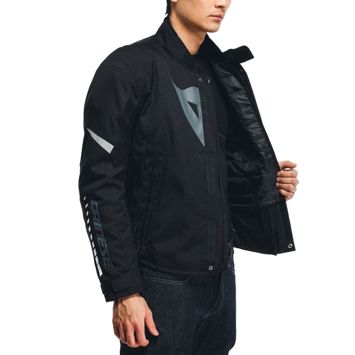 Dainese Dainese Veloce Black Charcoal Gray White D-Dry Mont