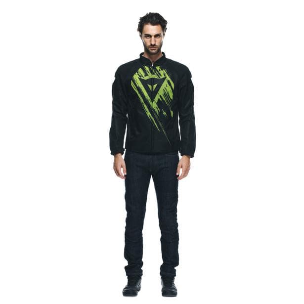 Dainese Dainese Herosphere Air Black Fluo Yellow Tekstil Mont