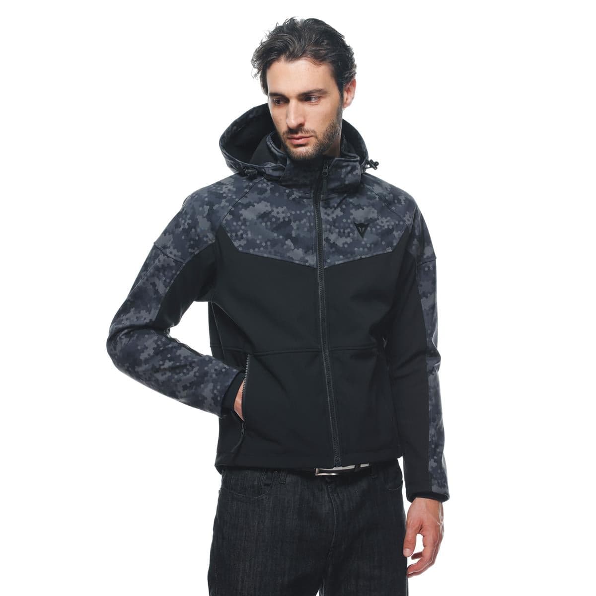 Dainese Dainese İgnite Black Camo Gray Tekstil Mont