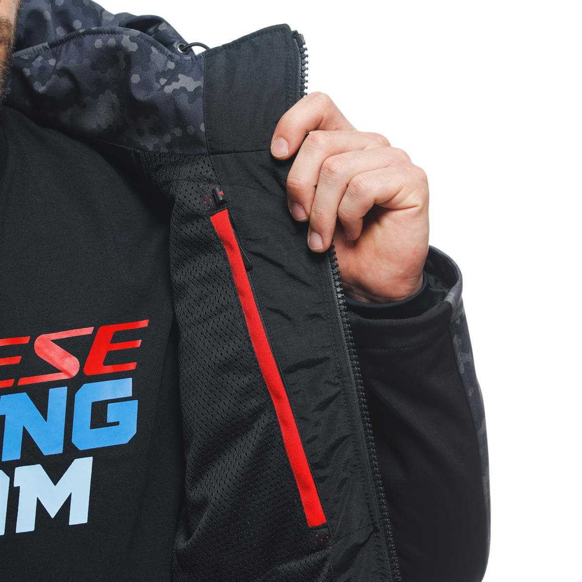 Dainese Dainese İgnite Black Camo Gray Tekstil Mont