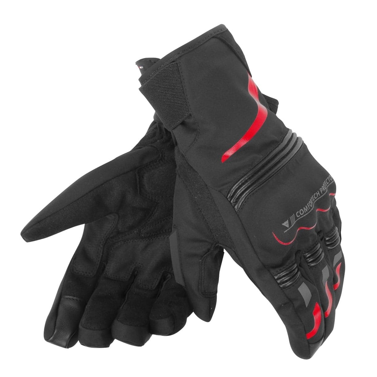 Dainese Dainese Tempest Unisex D-Dry Short Eldiven Black Red