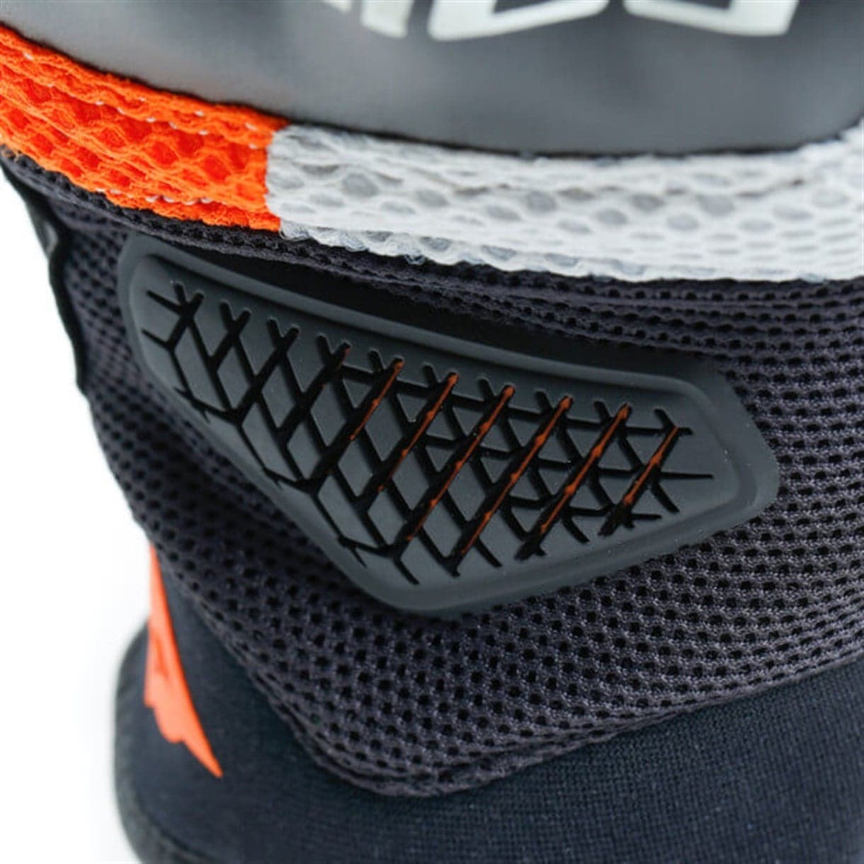 Dainese Dainese Explorer 2 Glacier Gray Orange Deri Motosiklet Eldiveni