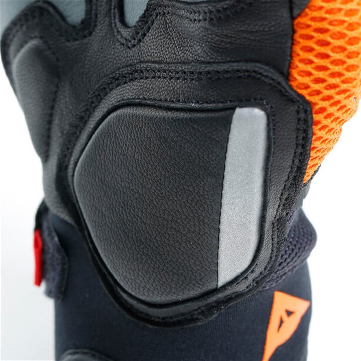 Dainese Dainese Explorer 2 Glacier Gray Orange Deri Motosiklet Eldiveni