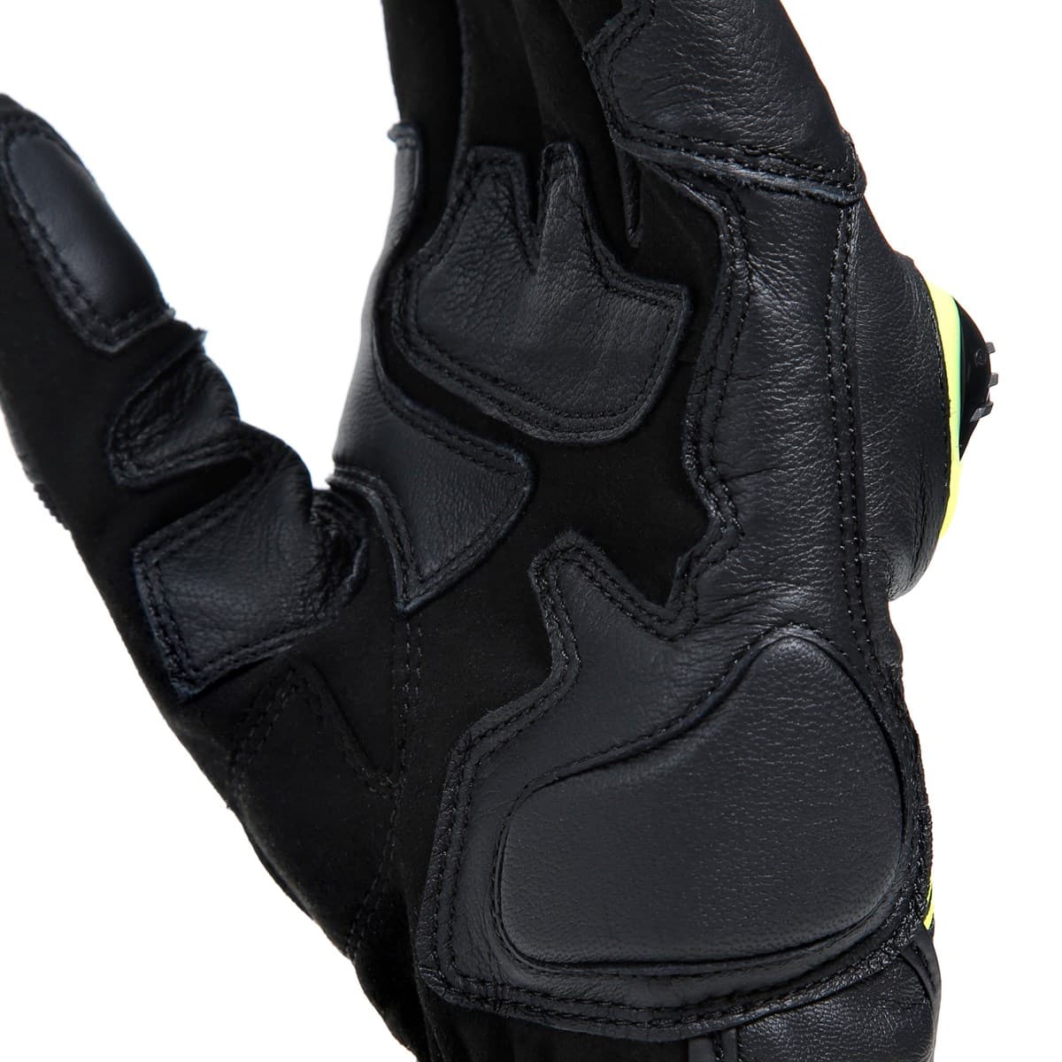 Dainese Dainese Mig 3 Unisex Gloves Black Fluo Yellow Deri Eldiven
