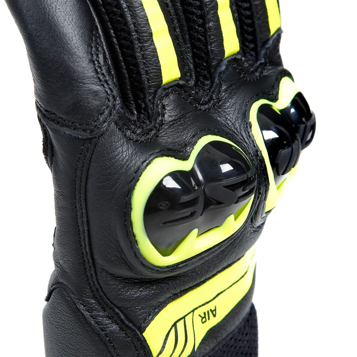Dainese Dainese Mig 3 Unisex Gloves Black Fluo Yellow Deri Eldiven