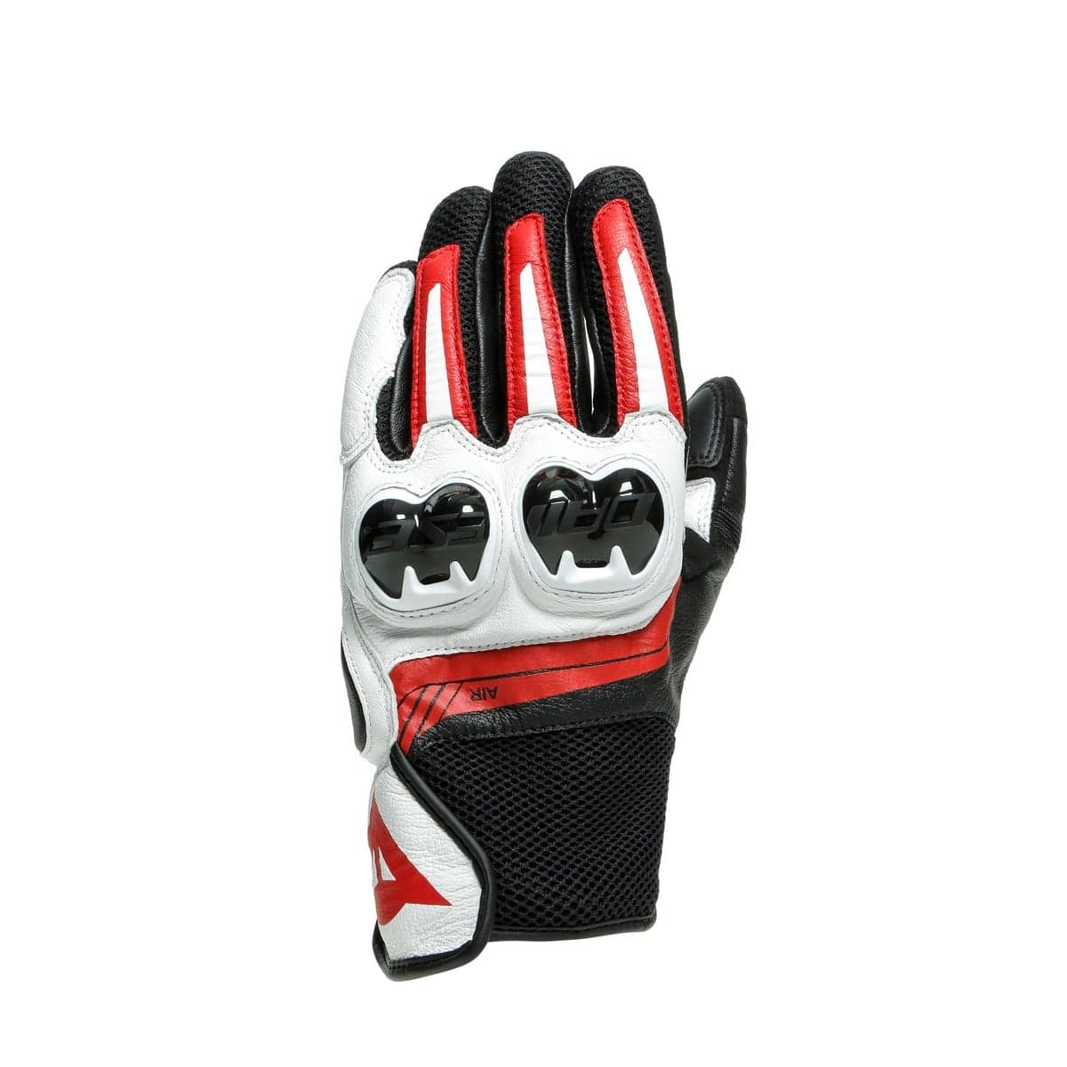 Dainese Dainese Mig 3 Black White Lava Red Unisex Deri Eldiven