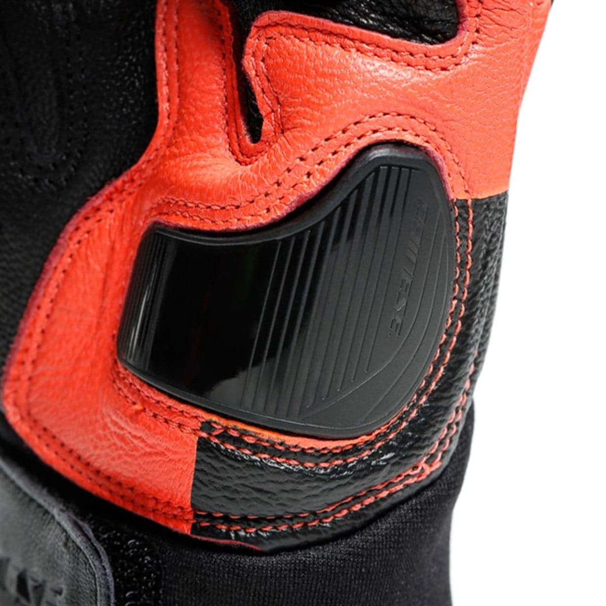 Dainese Dainese X-Ride Deri Eldiven Black Fluo Red