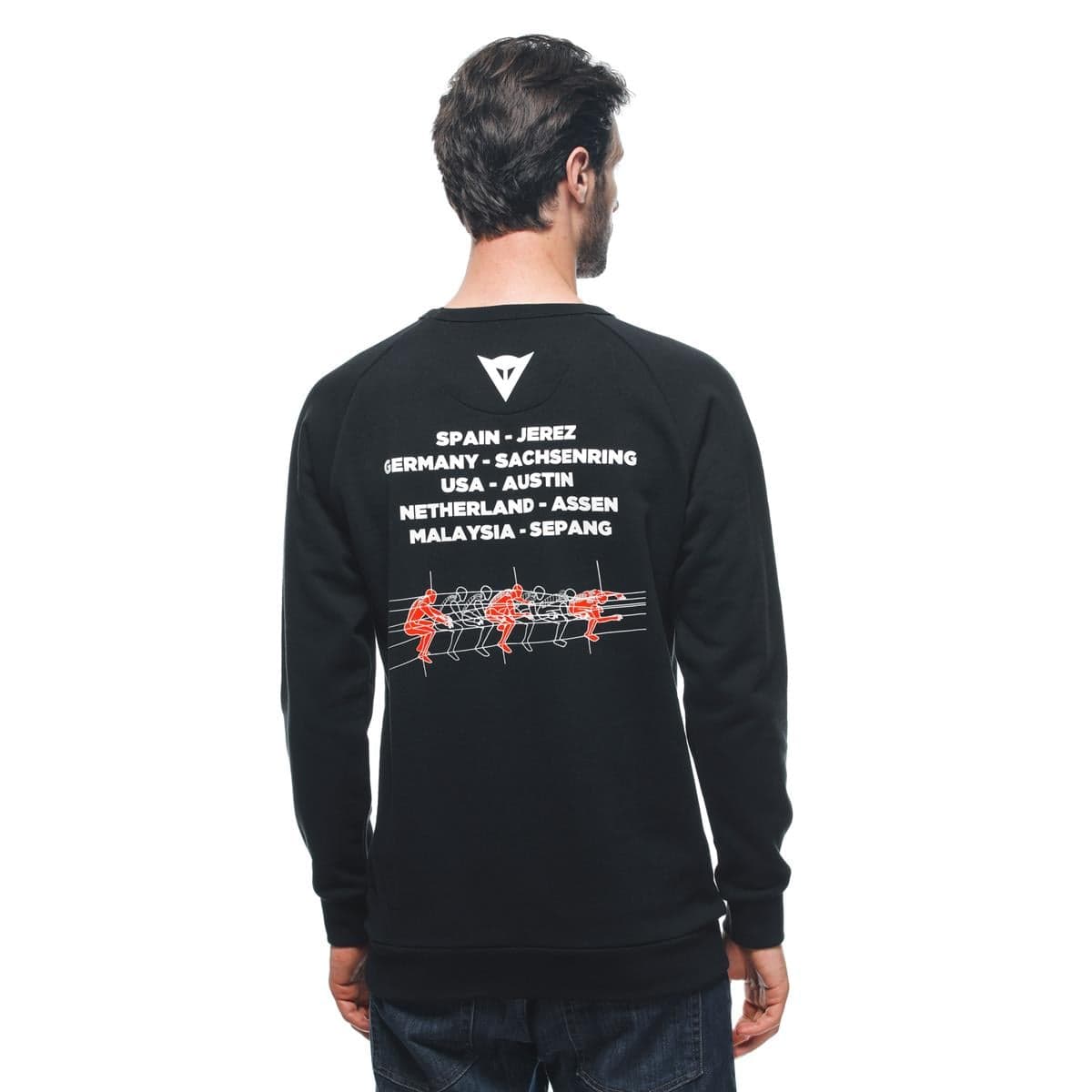 Dainese Dainese Racing Black Erkek Sweatshirt