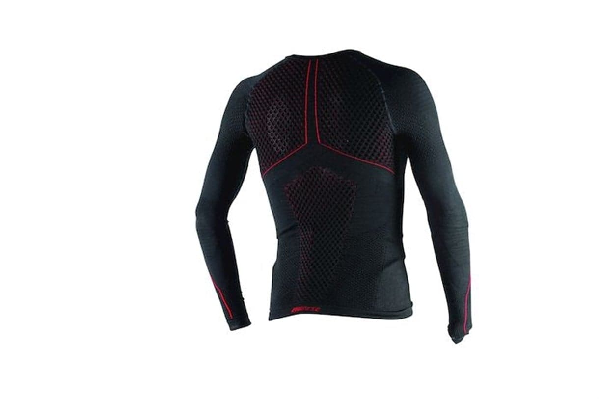 Dainese Dainese D-Core Ls Black Red Termal Üst İçlik