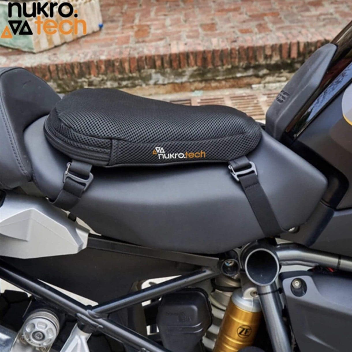 Nukrotech Nukrotech Nukro-M Hava Destekli Motosiklet Sele Minderi