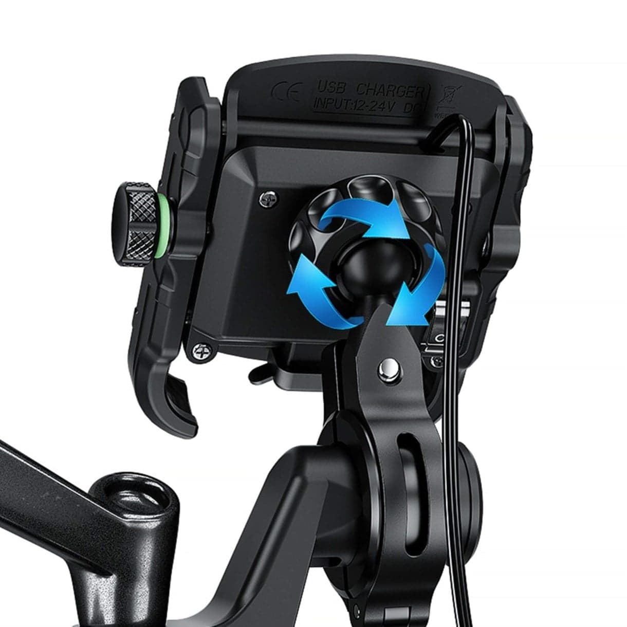 Nukrotech Nukrotech MR USB li Motosiklet Telefon Tutucu