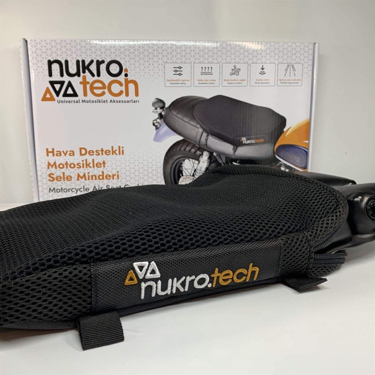 Nukrotech Nukrotech Nukro-Pillion Hava Destekli Motosiklet S