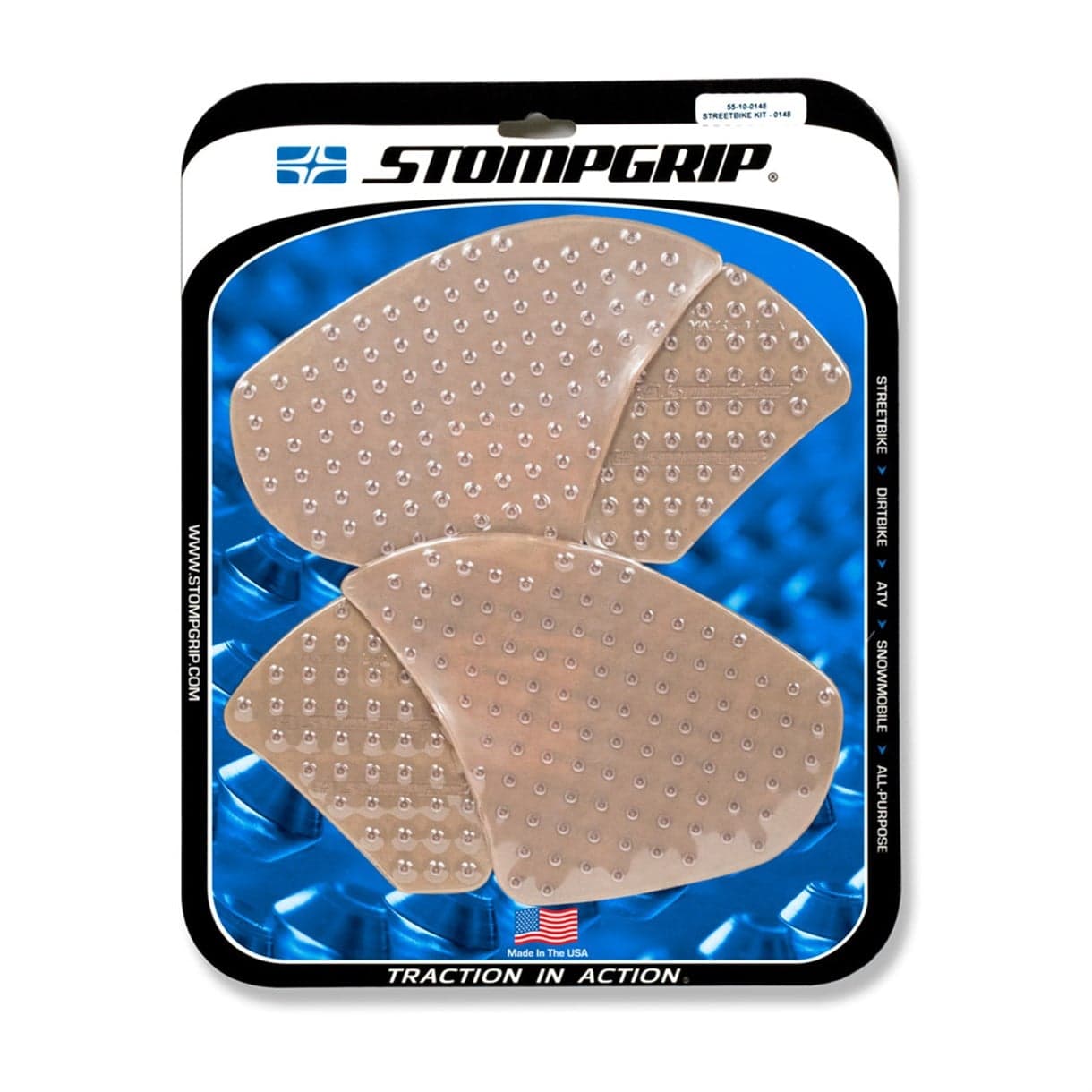 Stompgrip Stompgrip Ducati Panigale V4 (18-19) Şeffaf Motosiklet Depo Pad