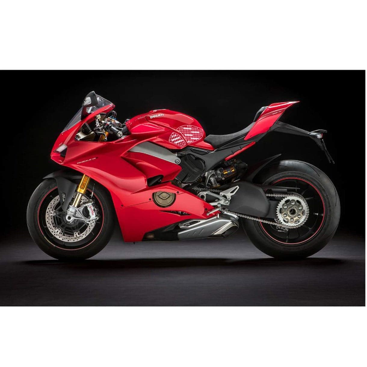 Stompgrip Stompgrip Ducati Panigale V4 (18-19) Şeffaf Motosiklet Depo Pad