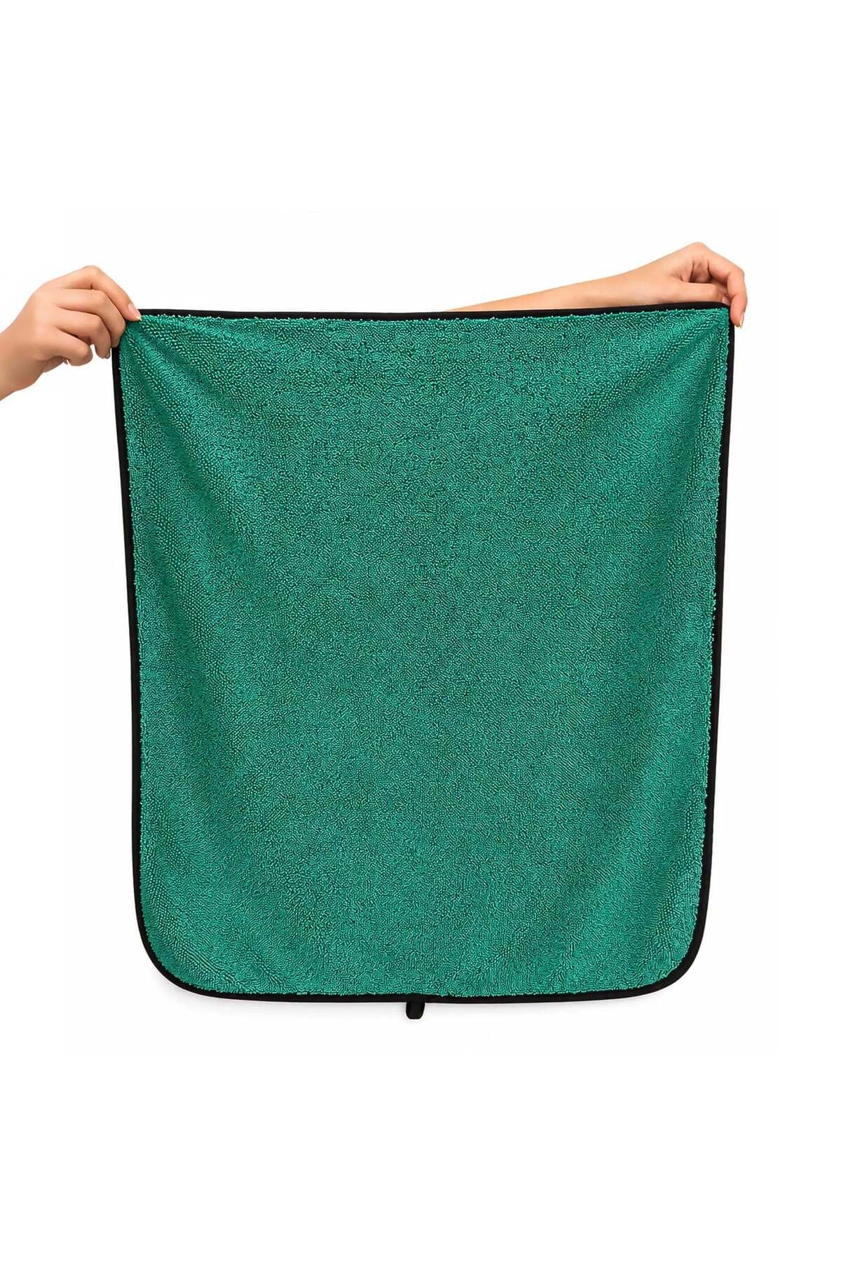 Vortex Twist Pro 700 GSM Mikrofiber Araç Kurulama Havlusu 50x70 cm - Yeşil