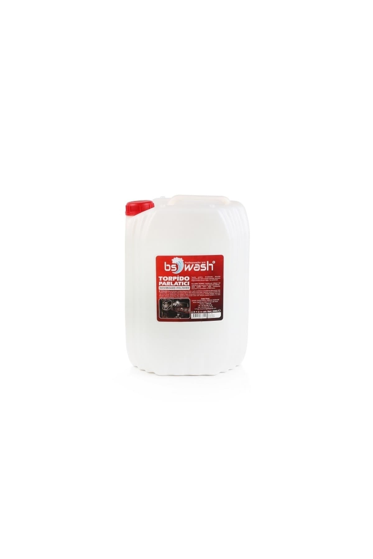 bs wash Torpido Parlatıcı Süt Silikonlu Jel 20 kg.