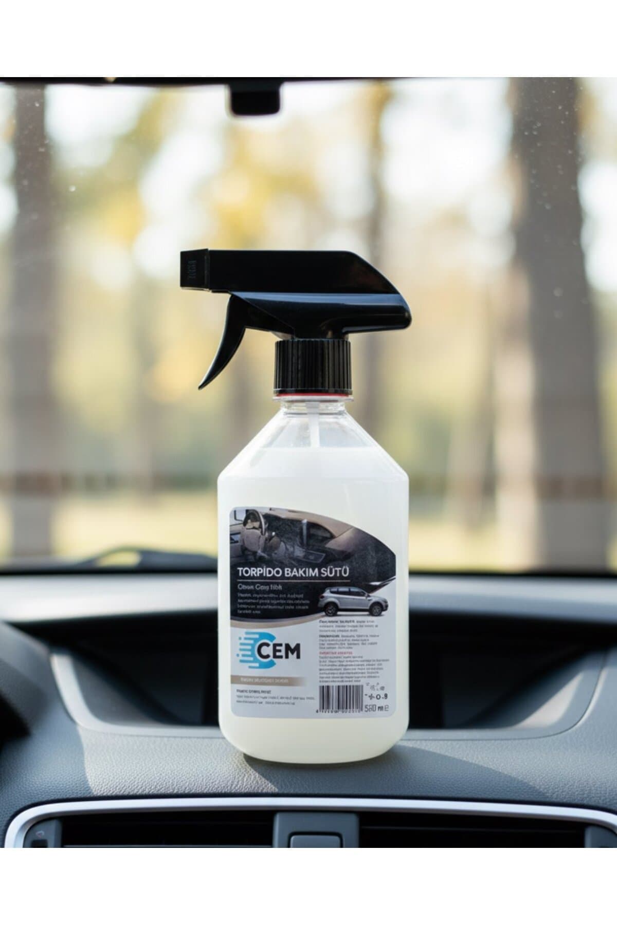 CEM CAR CARE Car Care Torpido Bakım Sütü Ve Torpido Temizleyici Parlatıcı 500 ml