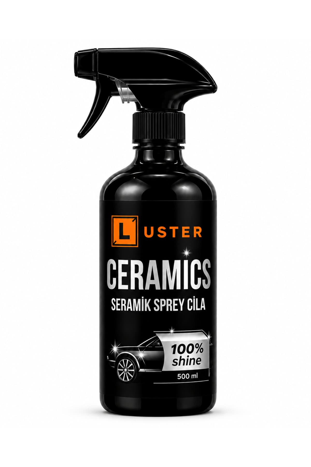 Luster Hızlı Cila Seramik Katkılı Parlak Su itici Boya Koruma Caramıcs 500ml