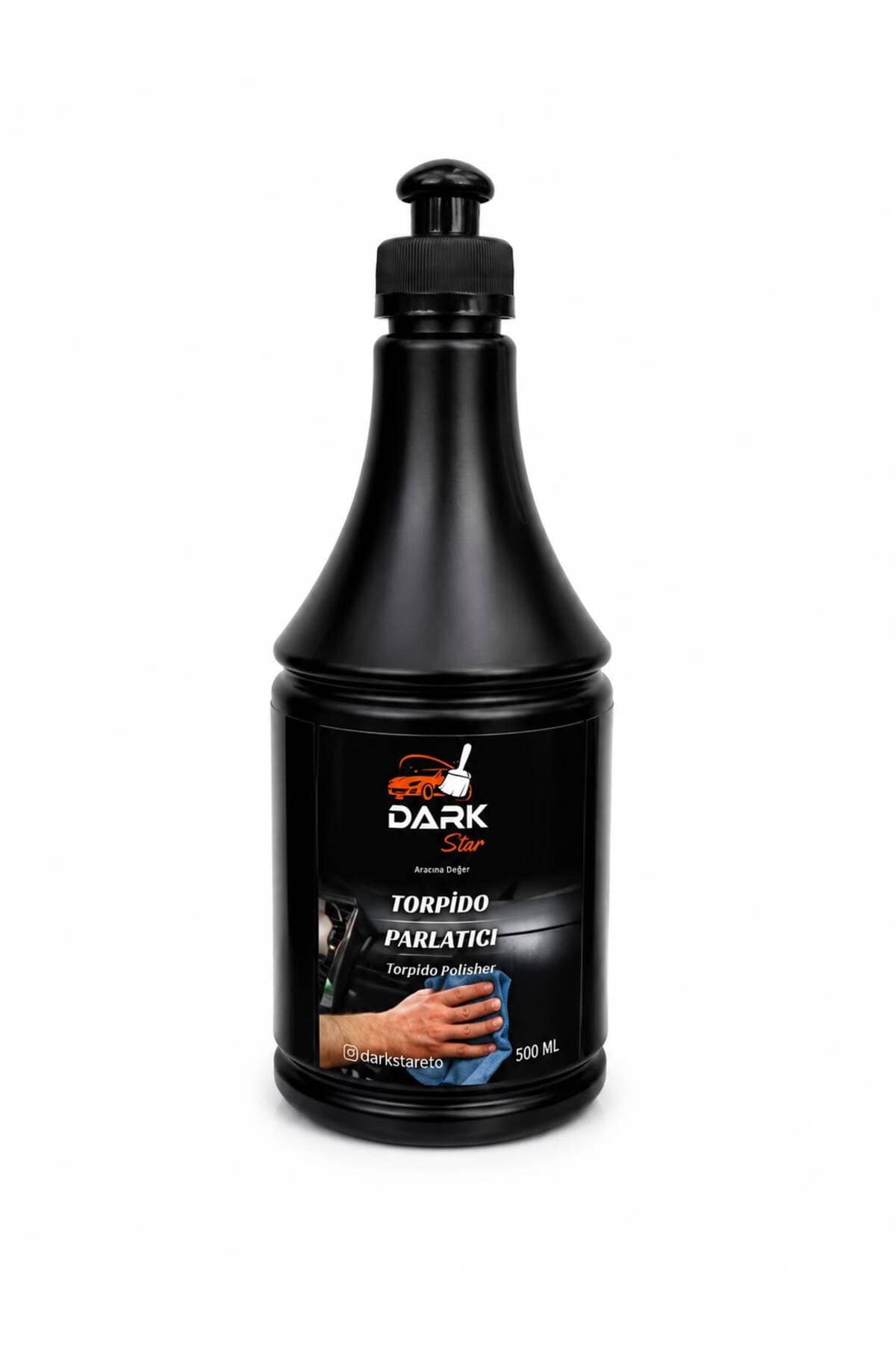 Dark Star Torpido Parlatıcı ve Koruyucu Bakım Sütü 500 ml - Uygulama Süngeri Hediyeli
