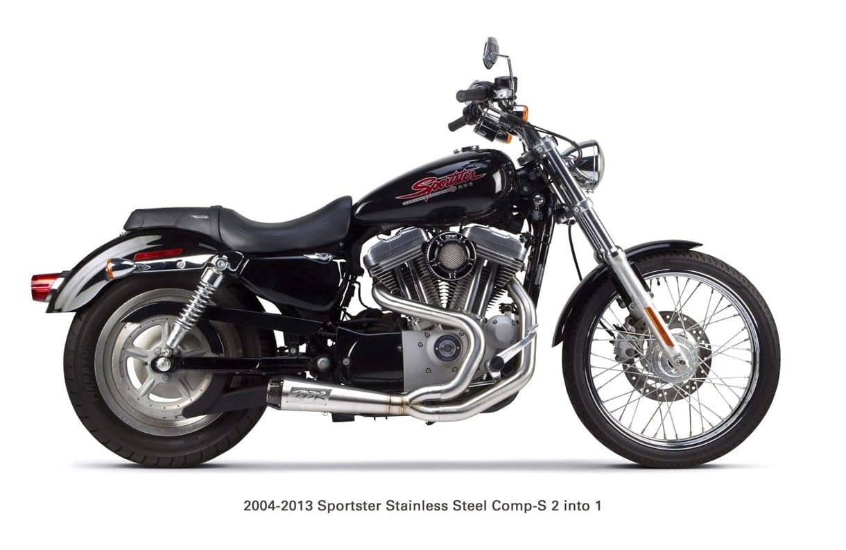 Two Brothers Two Brothers Harley Sportster (04-13) Karbon Komple Egzoz