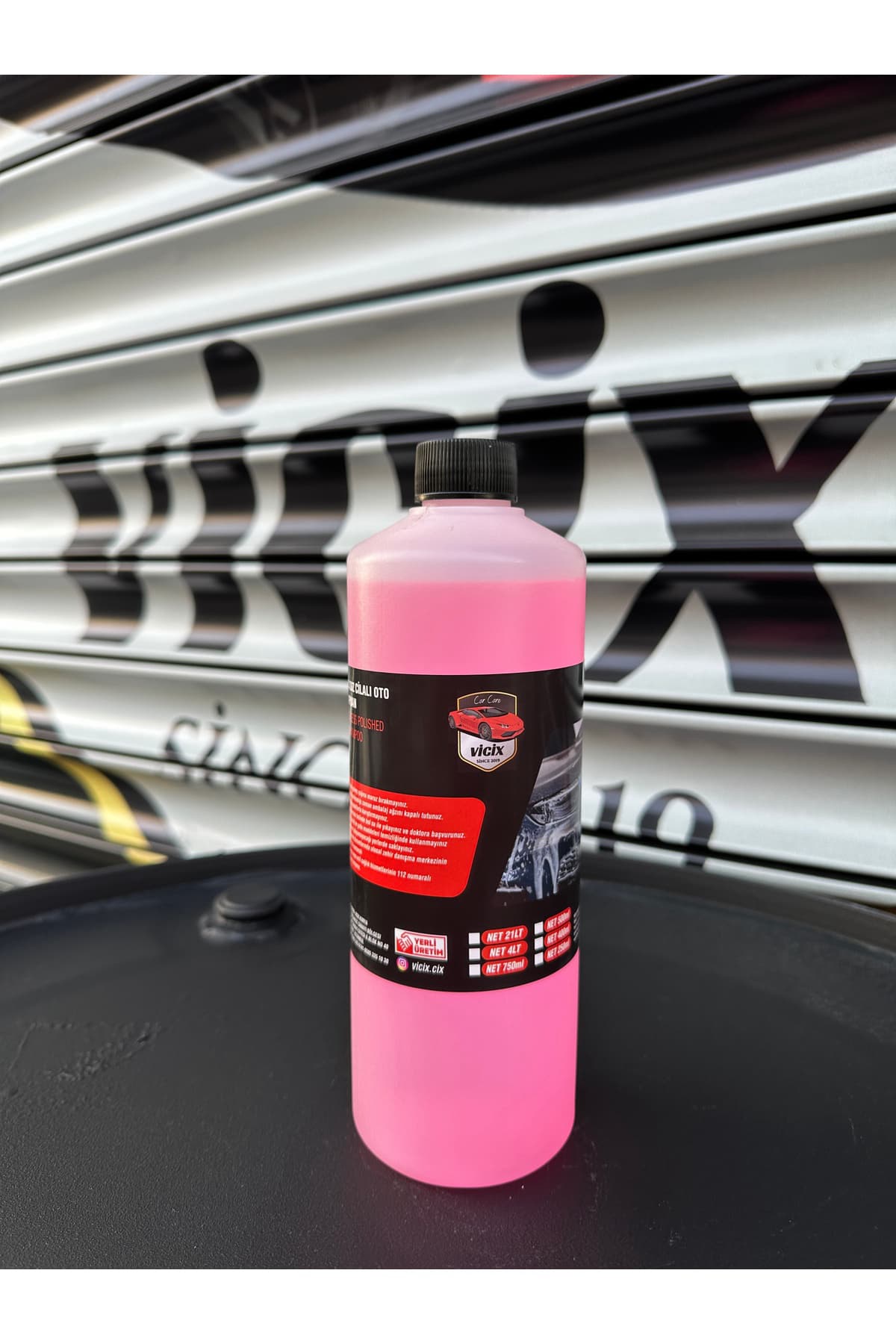 Fırçasız Cilalı Oto Şampuan Konsantre 750 ml